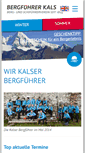 Mobile Screenshot of bergfuehrer-kals.at
